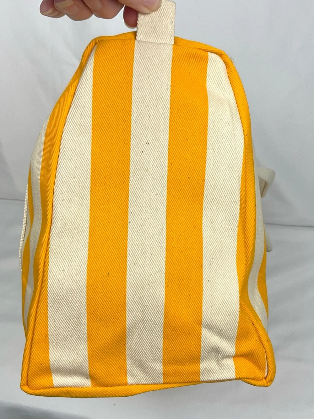 Troop Beverly Hills Costume Giorgio Beverly Hills Gym Bag Yellow Stripe Vintage